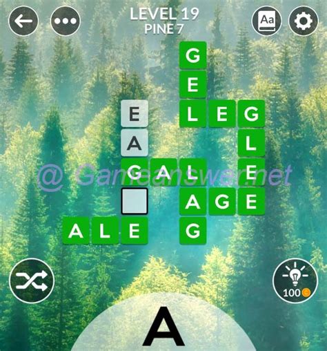 wordscapes 17646|Level 17646, Valley 19 Answers for Wordscapes.